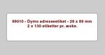 Etiketter - Dymo - Adresse - 99010 - 28x89mm